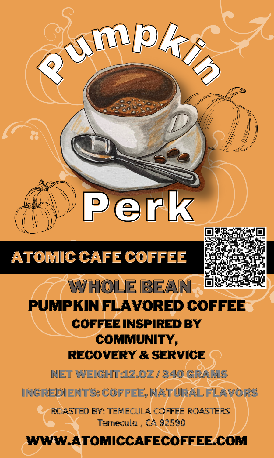 Pumpkin Perk - Pumpkin Flavored Beans (read more)